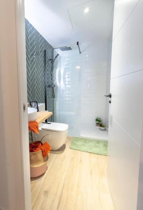 Al5 Seaside Bliss-Stylish Loft Steps From Malvarrosa Valencia Exterior foto