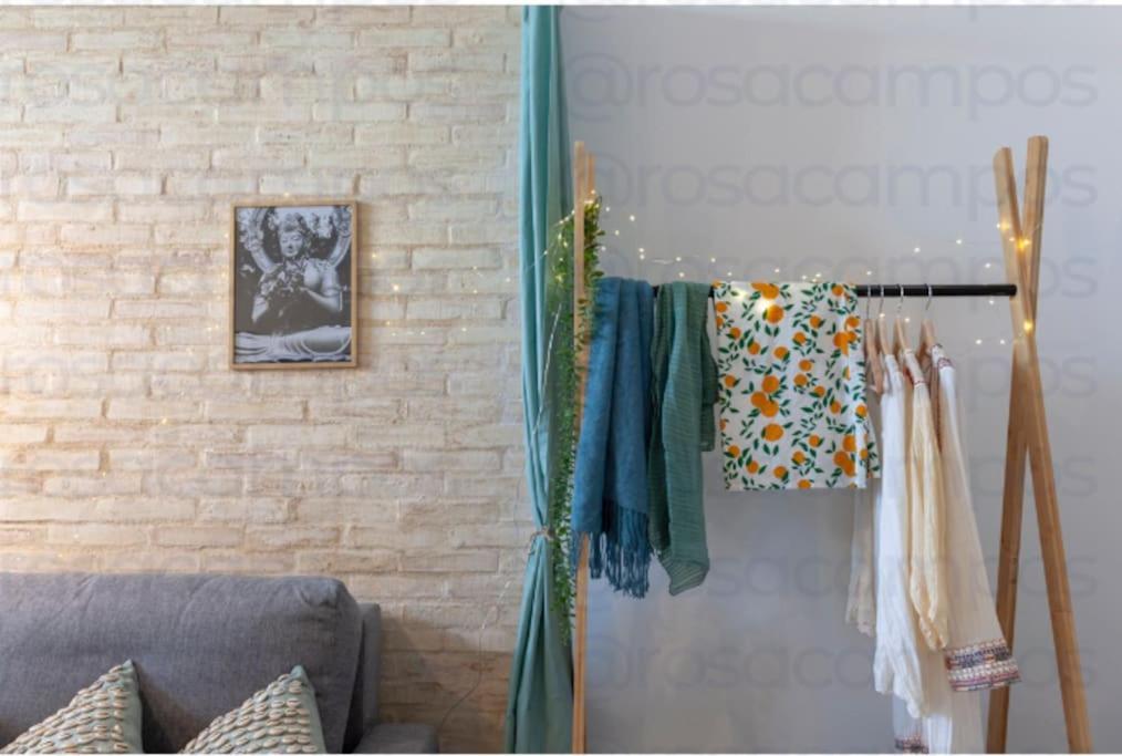 Al5 Seaside Bliss-Stylish Loft Steps From Malvarrosa Valencia Exterior foto