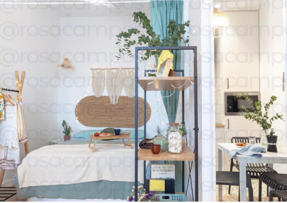 Al5 Seaside Bliss-Stylish Loft Steps From Malvarrosa Valencia Exterior foto